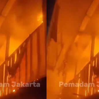 Kebakaran Rumah di Tambora Jakarta Barat, 100 Personel Pemadam Dikerahkan