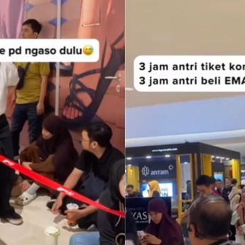 Viral Curhatan Netizen, Perjuangan Beli Emas ANTAM Antri Sampai 3 Jam