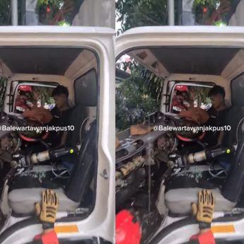 Lagi, Kecelakaan Truk Bikin Sopir Terjepit Sampai Minta Tolong