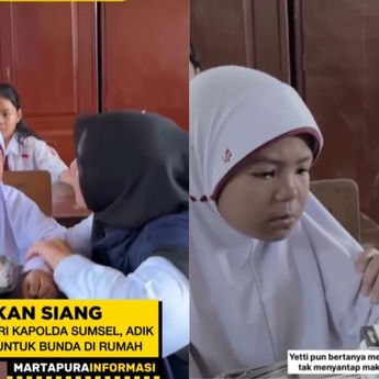 Makan Gratis Tak Disantap, Bocah SD: Ini untuk Mama di Rumah