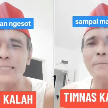 Warganet Tagih Janji Pria yang Mau Ngesot Sampai Madura Jika Timnas Menang Lawan Arab Saudi