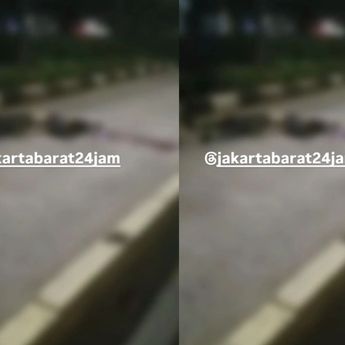 Pria Meregang Nyawa Terkapar di Jalur Busway Depan Kampus Trisakti