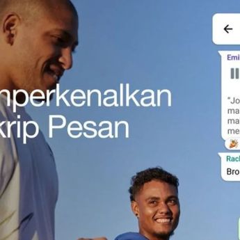 WhatsApp Hadirkan Fitur Transkripsi Pesan Suara, Kini Bisa Dibaca Sebagai Teks