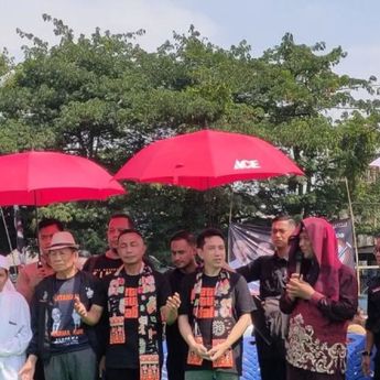 Dharma Pongrekun Tiba di Kampanye Akbar di Lapangan Tabaci Jakarta Barat, Begini Kondisinya