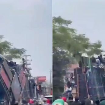 Sound Horeg Makan Korban di Pasuruan, Seorang Pria Terjatuh dari Mobil