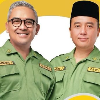 Quick Count Indikator Pilkada Bandung: Muhammad Farhan-Erwin Unggul 45,38%