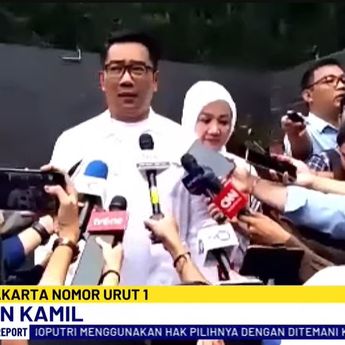 Special Report: Nyoblos di Bandung, Ridwan Kamil: Tak Kurangi Komitmen Membangun Jakarta