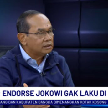 DonCast: Endorse Jokowi Ga Laku, Saiful Mujani: Ini Jakarta Bung!