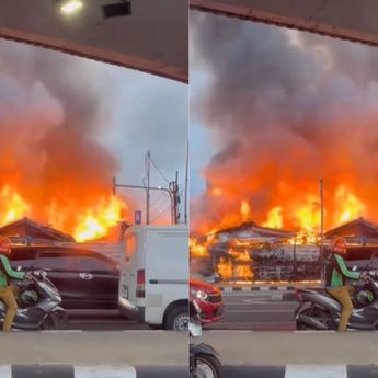 Korban Kebakaran Mengerikan di Simpang Matraman Pagi Ini, 1 Orang Tewas