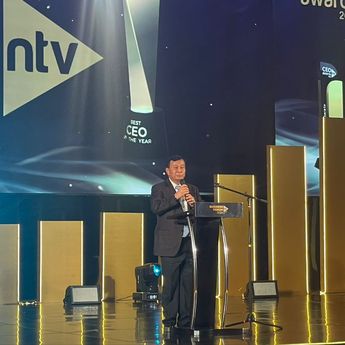 NTV CEO Award 2024, Nurdin Tampubolon Ajak Pengusaha Dukung Target Pertumbuhan Ekonomi 8 Persen