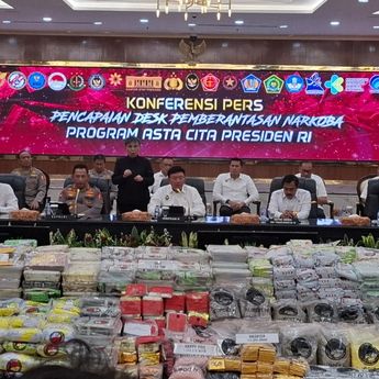 Kapolri Janji Buru Sindikat Narkoba Internasional Golden Triangle dan Crescent