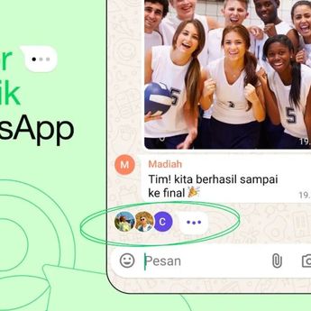 WhatsApp Perbarui Ikon Mengetik Jadi 'Typing Bubble' di Versi Terbaru