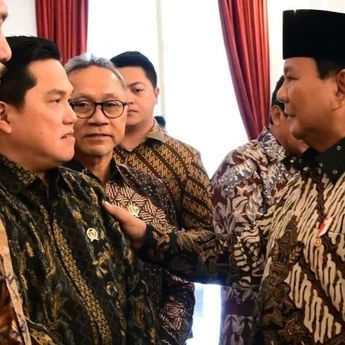 Prabowo Kasih Rp 277 MiliarBuat Timnas, Erick Thohir: Terima Kasih Bapak Presiden