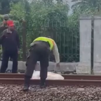 Tragis! Anak SMP Tewas Tertabrak KRL di Dekat Jalan Raya Bomang Bogor