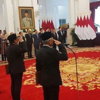 Presiden Prabowo Resmi Lantik Pimpinan dan Dewas KPK Periode 2024-2029