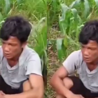 Viral! Seorang Pemuda Tertangkap Basah Perkosa Nenek-nenek di Kebun