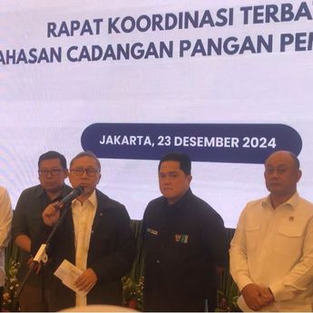 Target Cadangan Beras Pemerintah Dinaikan Jadi 2,5 Juta Ton