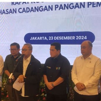 Rakortas Pangan, Menko Zulhas Sebut Bakal Tambah Cadangan Beras Hingga Jagung Tahun 2025