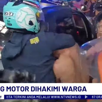 Nahas! Pelaku Curanmor Ditangkap dan Diamuk Massa di Duren Sawit