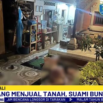 Suami Bunuh Istri dan Gantung Diri, Diduga Akibat Dilarang Jual Tanah