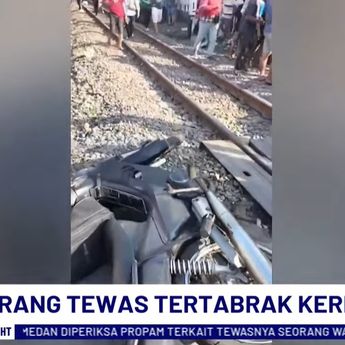 Kecelakaan Tragis, Dua Orang Tewas Tertabrak Kereta Api di Asemrowo Surabaya