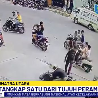 Terekam CCTV, Komplotan Remaja Rampas Motor di Siang Hari, 1 Pelaku Ditangkap