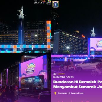 Dear Warga Jakarta, Bakal Ada Pertunjukan 800 Drone di Bundaran HI Nanti Malam