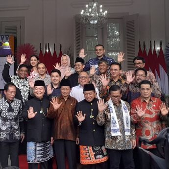 Ahok, Anies Baswedan hingga Pramono Anung Kumpul di Balai Kota Rayakan Tahun Baru