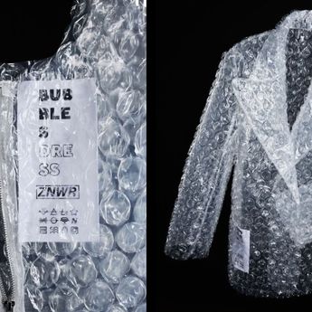 Unik! Merek Fesyen dari Belarus Keluarkan Baju Berbahan Bubble Wrap, Harganya Rp1,3 Juta