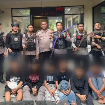 Tawuran di Cengkareng Digagalkan, Tujuh Remaja Bersenjata Tajam Ditangkap