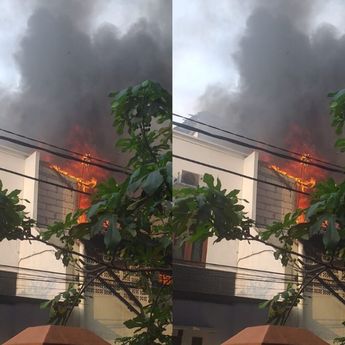 Kebakaran Menimpa Rumah di Kalibata