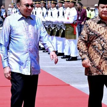 Prabowo balik ke Indonesia Usai Ketemu Anwar Ibrahim