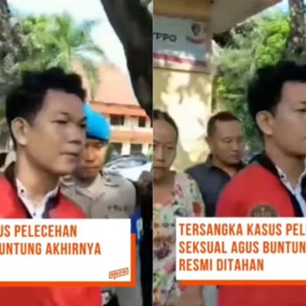 Agus Buntung Nangis Histeris saat Diboyong ke Lapas Kuripan Lombok