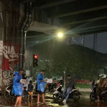 Banjir di Jalan Raya Joglo Jakbar Belum Surut, Siap-siap Macet