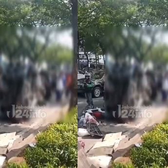 VIDEO: Kecelakaan Mengerikan Innova Hantam Pengendara Motor Sampai Tewas di Tangerang Selatan