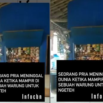 Numpang Minum Teh, Pria Tiba-tiba Meninggal Dunia di Warung Kopi