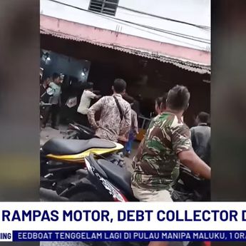 Penagihan Paksa Berujung Ricuh, Motor Debt Collector Jadi Sasaran Amukan Massa