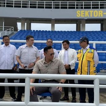 AHY Tinjau Stadion Sidoarjo, Pastikan Standar FIFA Terpenuhi