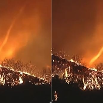 Geger! Muncul Tornado Api di Tengah Kebakaran Hebat Los Angeles, Pertanda Apa?