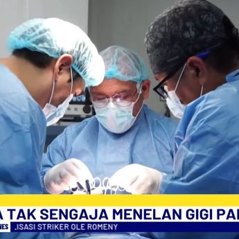 Lansia 81 Tahun Telan Gigi Palsu, Nyaris Kehilangan Nyawa