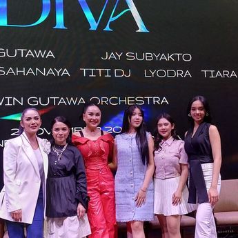 Lyodra, Tiara, Ziva Kolaborasi Bareng Tiga Diva di Konser SUPER DIVA