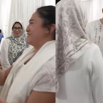 Marshanda Terlihat Hadir di Acara 7 Harian Ayah Baim Wong, CLBK?