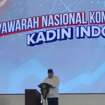 Beri Arahan Kadin Indonesia, Prabowo Dorong Persatuan Pengusaha untuk Kemakmuran Bangsa