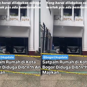 Nahas! Satpam Dibantai Anak Majikannya Sendiri di Bogor Sampai Tewas