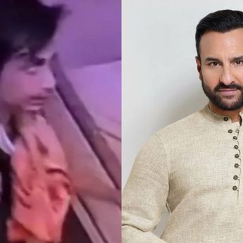 Tampang Pelaku Penikaman Aktor Bollywood Saif Ali Khan