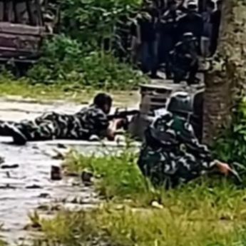 Detik-detik Tim Gabungan Kepung Desertir TNI AD Sertu Hendri, Namun Berhasil Kabur