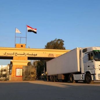 Perlintasan Rafah Dibuka Kembali, 600 Truk Bantuan Siap Masuki Gaza