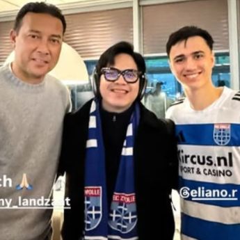 Denny Landzaat Pantau Langsung Eliano Reijnders saat Pulang Ke Belanda