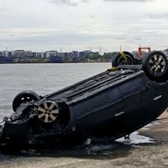 Polisi Cari Tahu Kondisi Mobil Brigjen Purn Hendrawan Ostevan Sebelum Terjun ke Laut