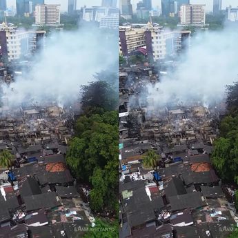 5 Kebakaran Melanda Jakarta dalam Sehari, dari Permukiman hingga Bengkel Terbakar